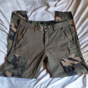 Guess Camo Cargo Style Pants
